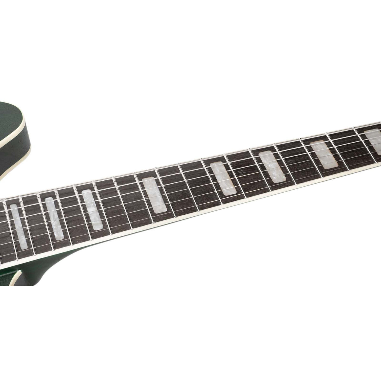 Guitarra Electrica Mars Hb335psgrn Hollowbody 335 P90 Satin Green