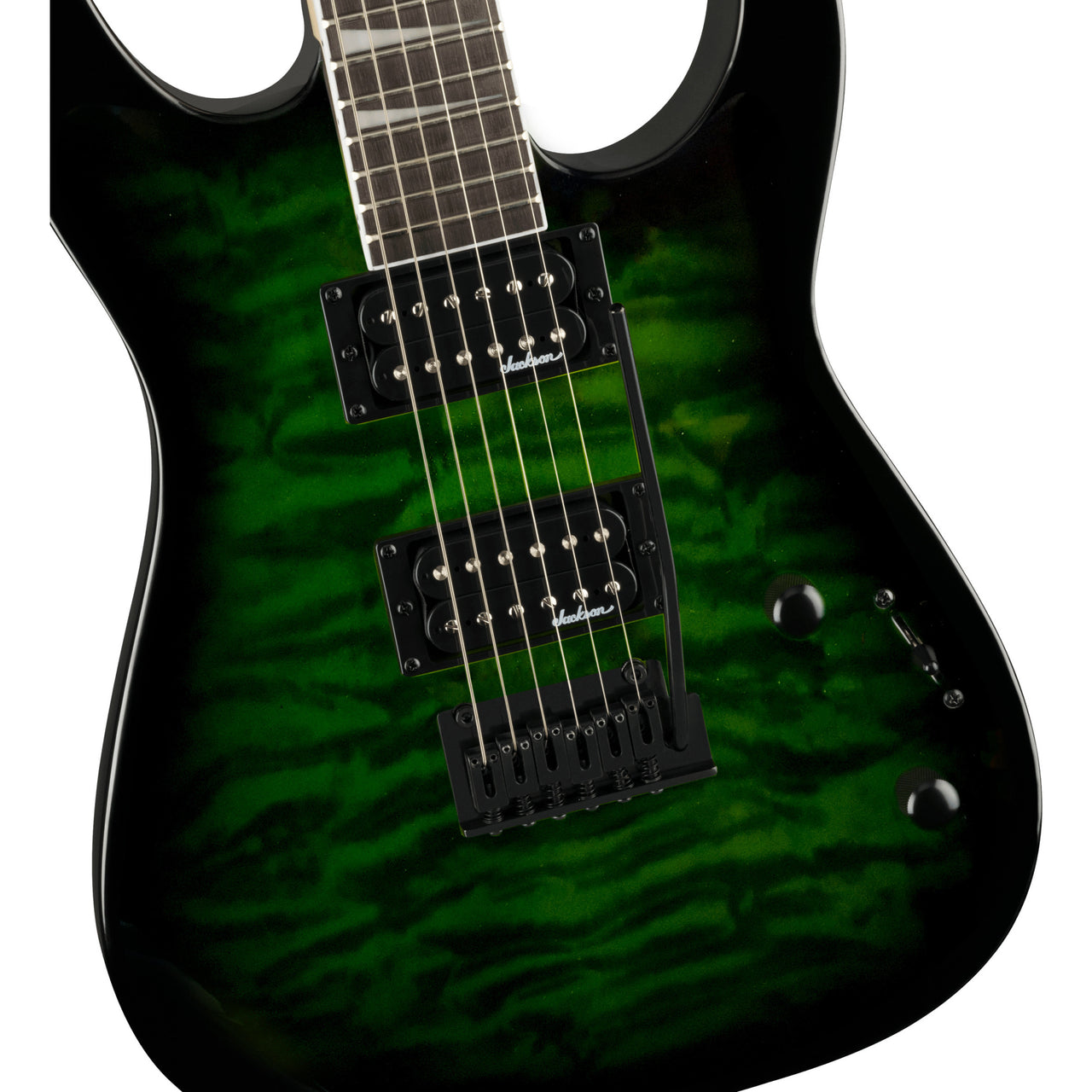 Guitarra Electrica Jackson JS Series Dinky JS20 DKQ Green Burst 2910211587