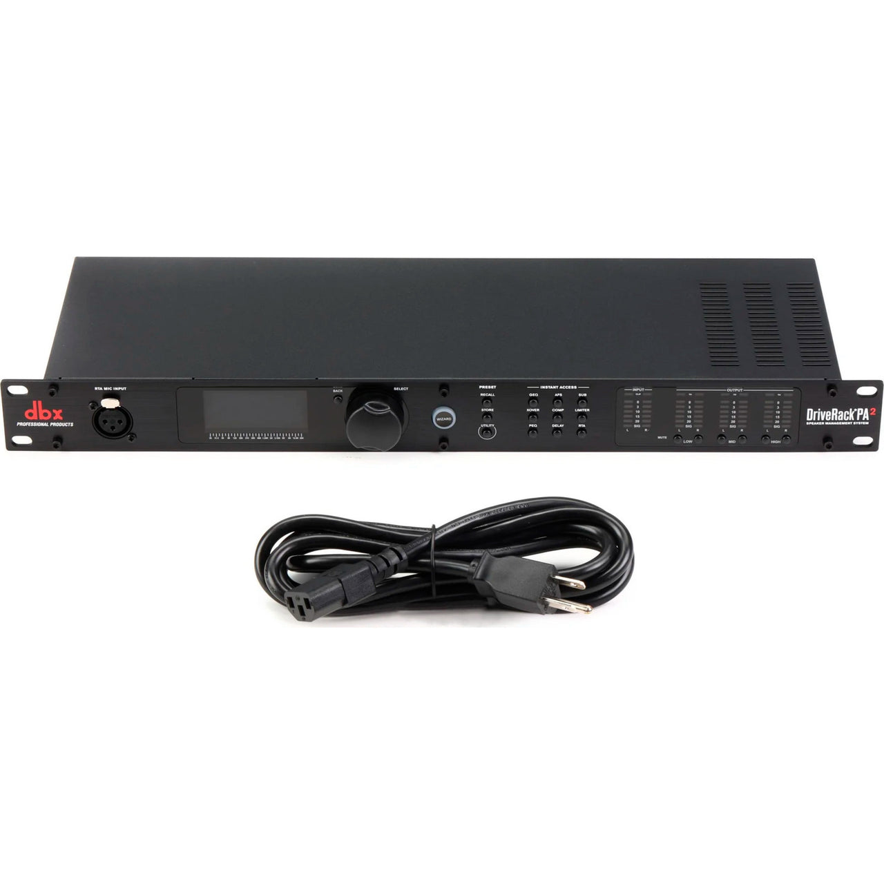 SISTEMA DBX COMPLETO DE ECUALIZACION Y CONTROL DRIVE RACK PA 2, DRPA2