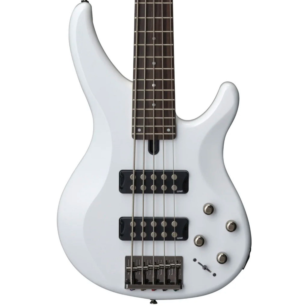 BAJO ELECTRICO YAMAHA 5 CUERDAS ACTIVO C/PRESET EQ BLANCO, TRBX305-WH