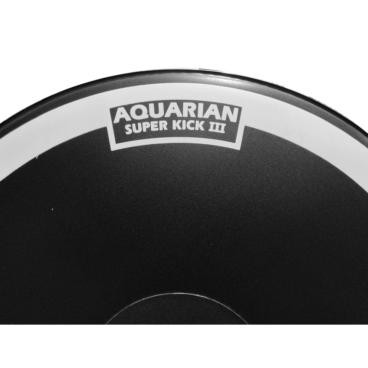 Parche Aquarian 22" Super Kick Negro C/Sordina 3 Capas, Skiii22bk