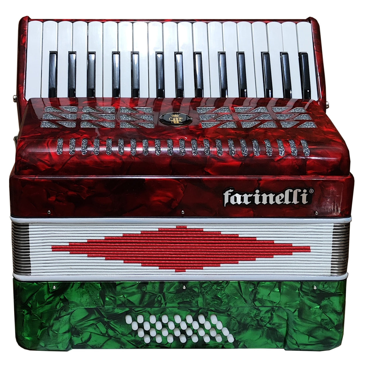 Acordeon Farinelli 32 Teclas 32 Bajos Bandera, 1306-1b