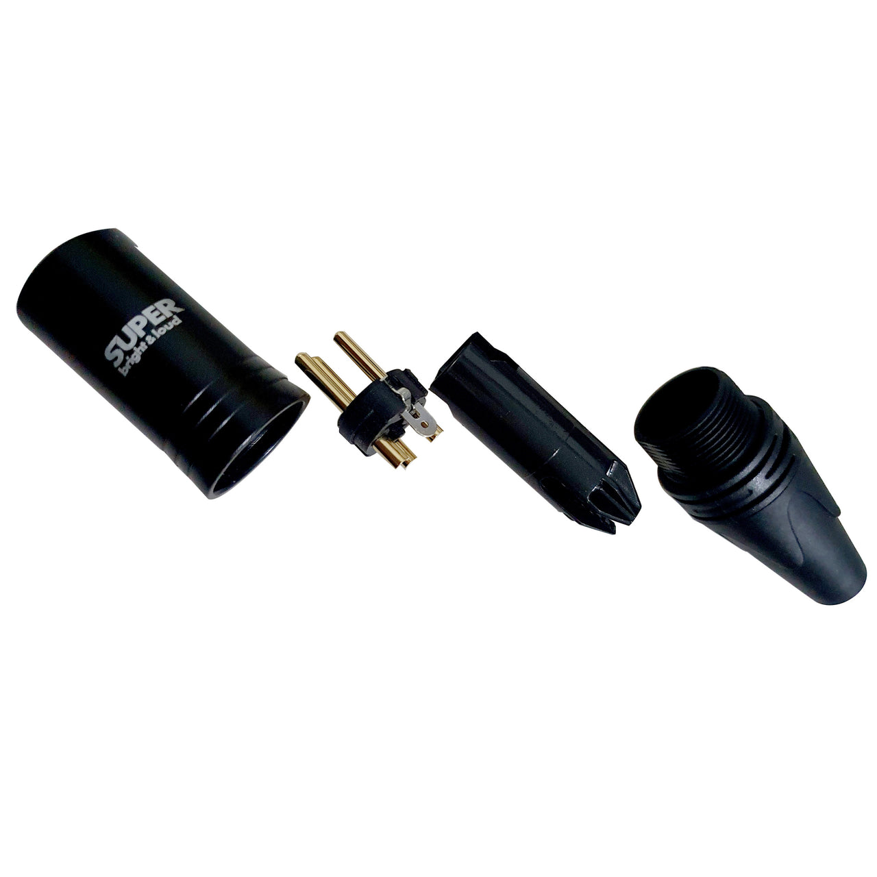 Conector Super Bright Sc3mxx-bg Canon Macho Negro