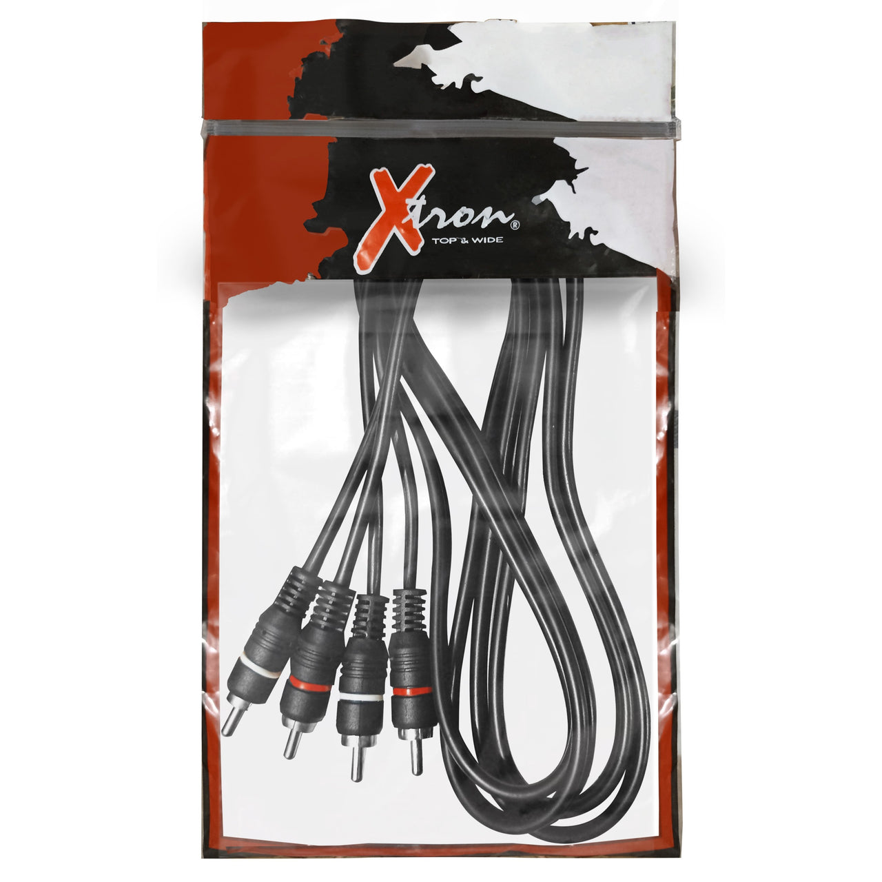 Cable Xtron 2rca A 2rca 1.80m, Ca-105rlbk/ Ca-105rlbl