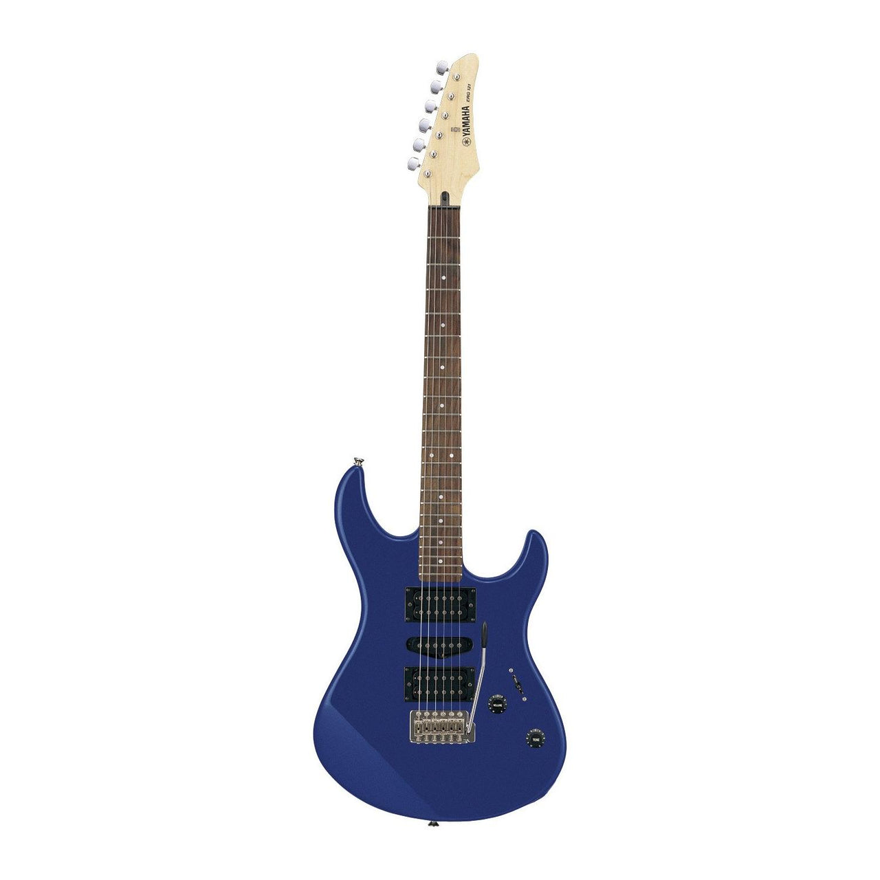 Paquete De Guitarra Electrica Yamaha Azul Metalico, Erg121gpii-mtu