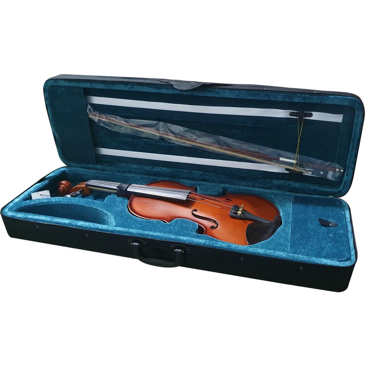 Violin Bamboo Dvl015-2 Acabado Mate Con Estuche Y Arco 4/4