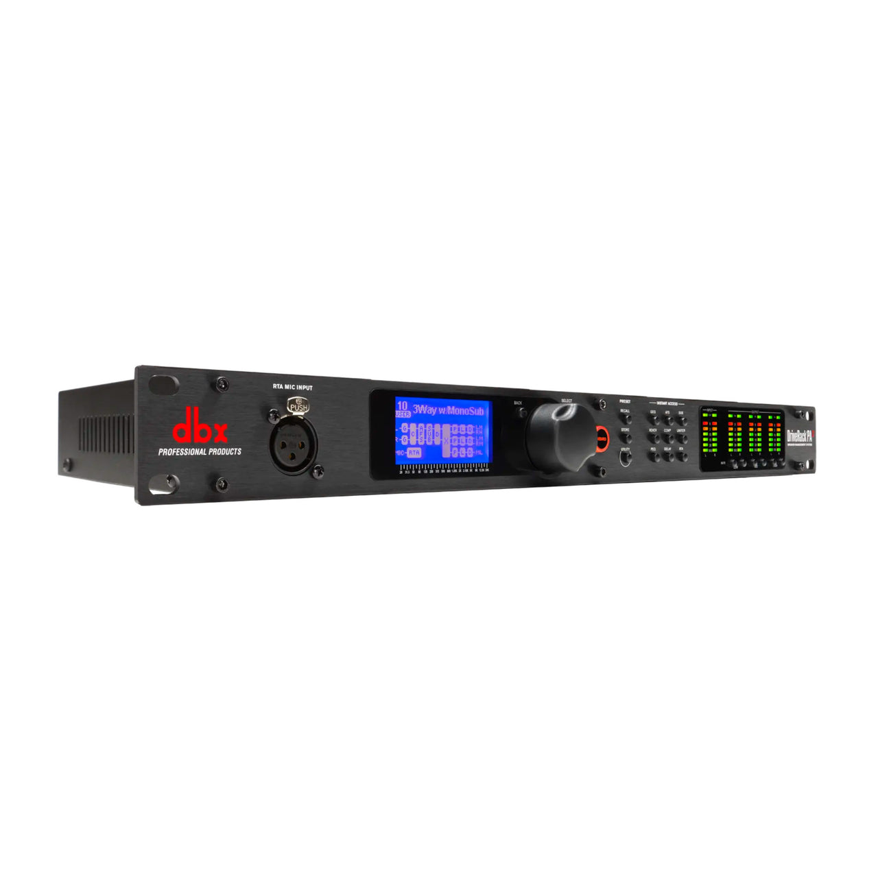 SISTEMA DBX COMPLETO DE ECUALIZACION Y CONTROL DRIVE RACK PA 2, DRPA2