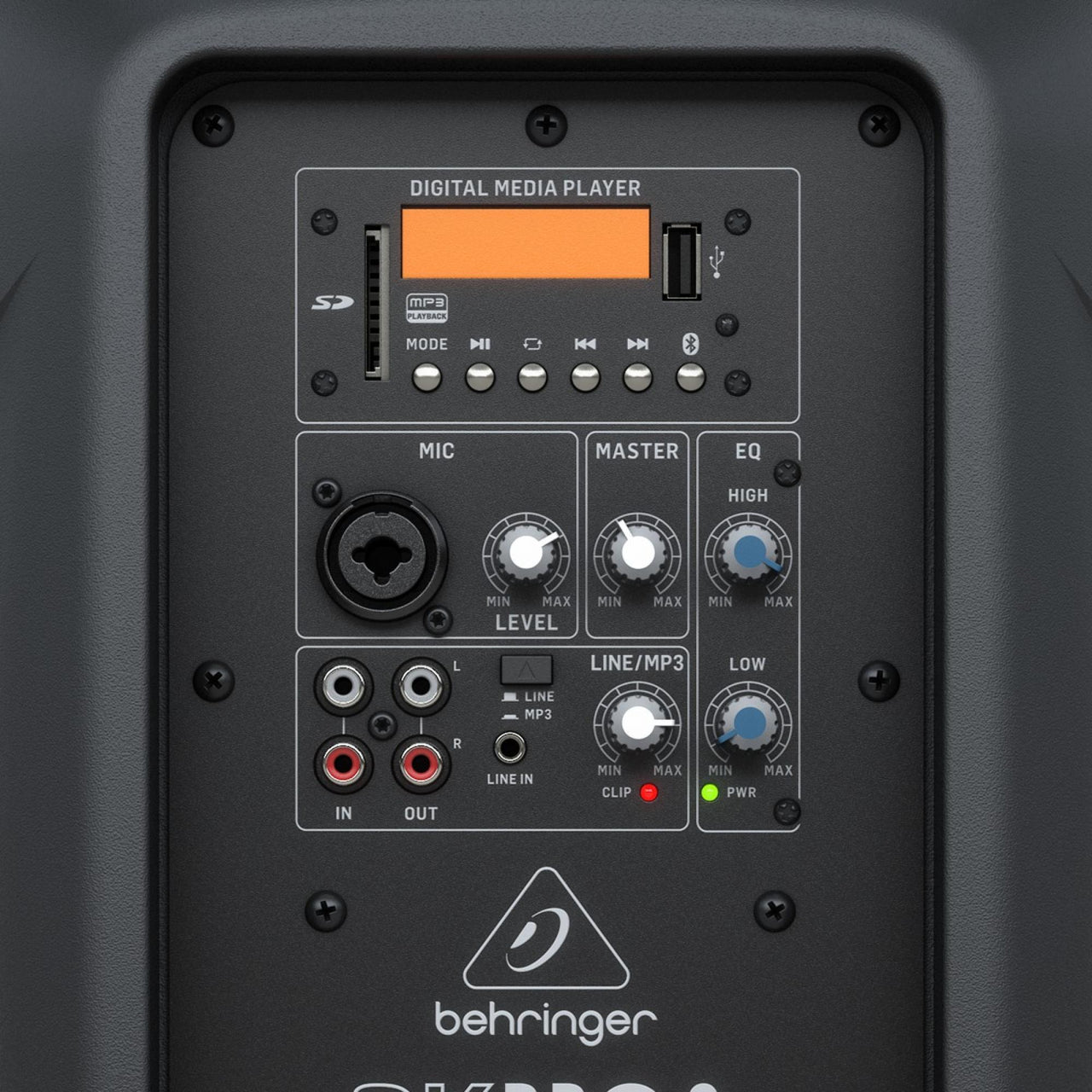 Bafle Behringer Activo 10" C/poder, Mod. Pk110a