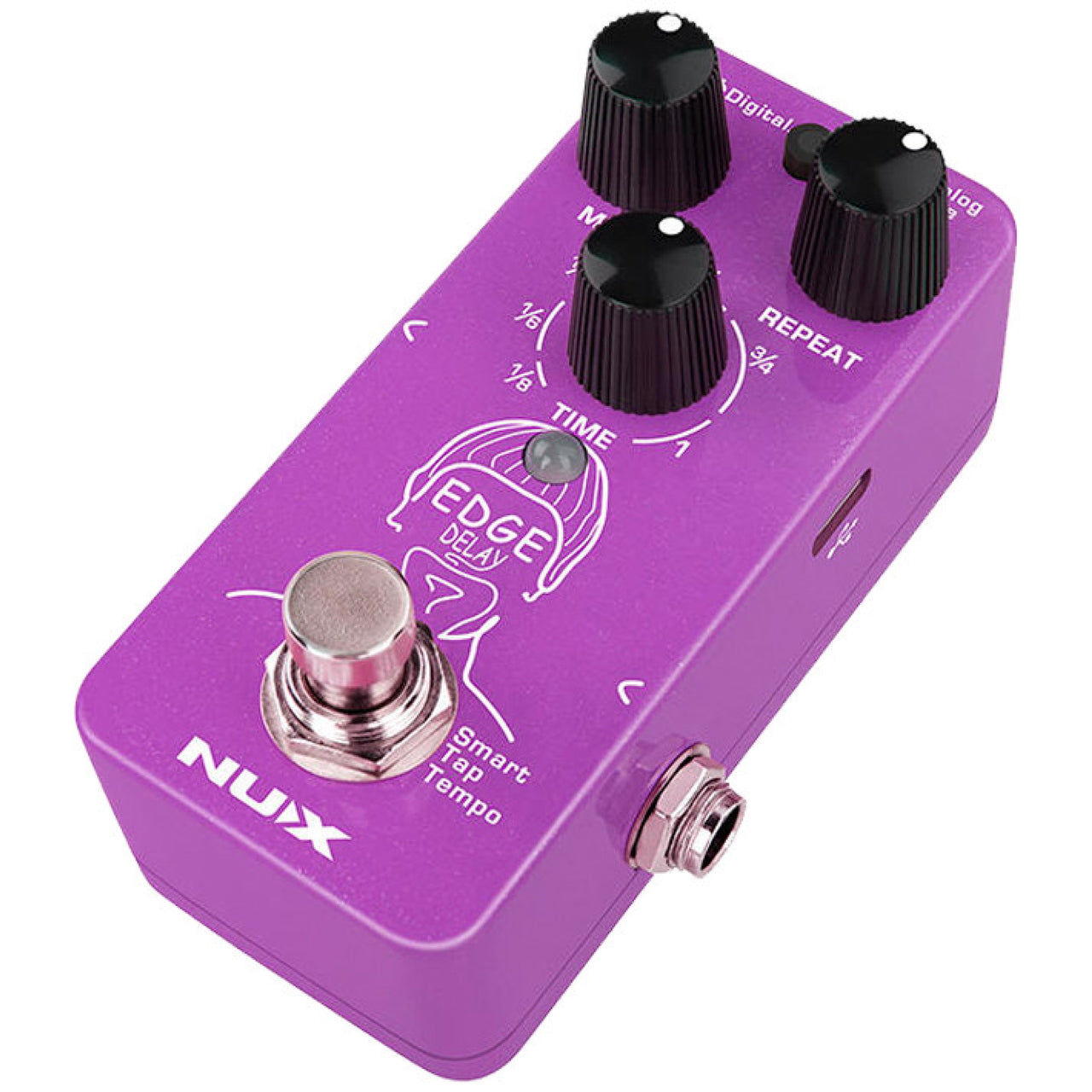 Pedal Nux Ndd-3 Edge Delay Con 3 Tipos De Retardo