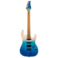 Thumbnail for Guitarra Electrica Jet Guitars Js1000 Hss Azul Transparente