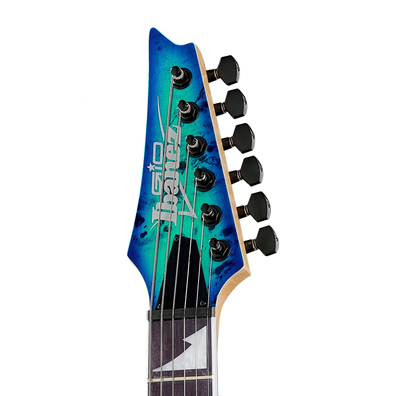Guitarra Electrica Ibanez Grgr221pa-aqb Gio Rg Azul Transparente Sombreada