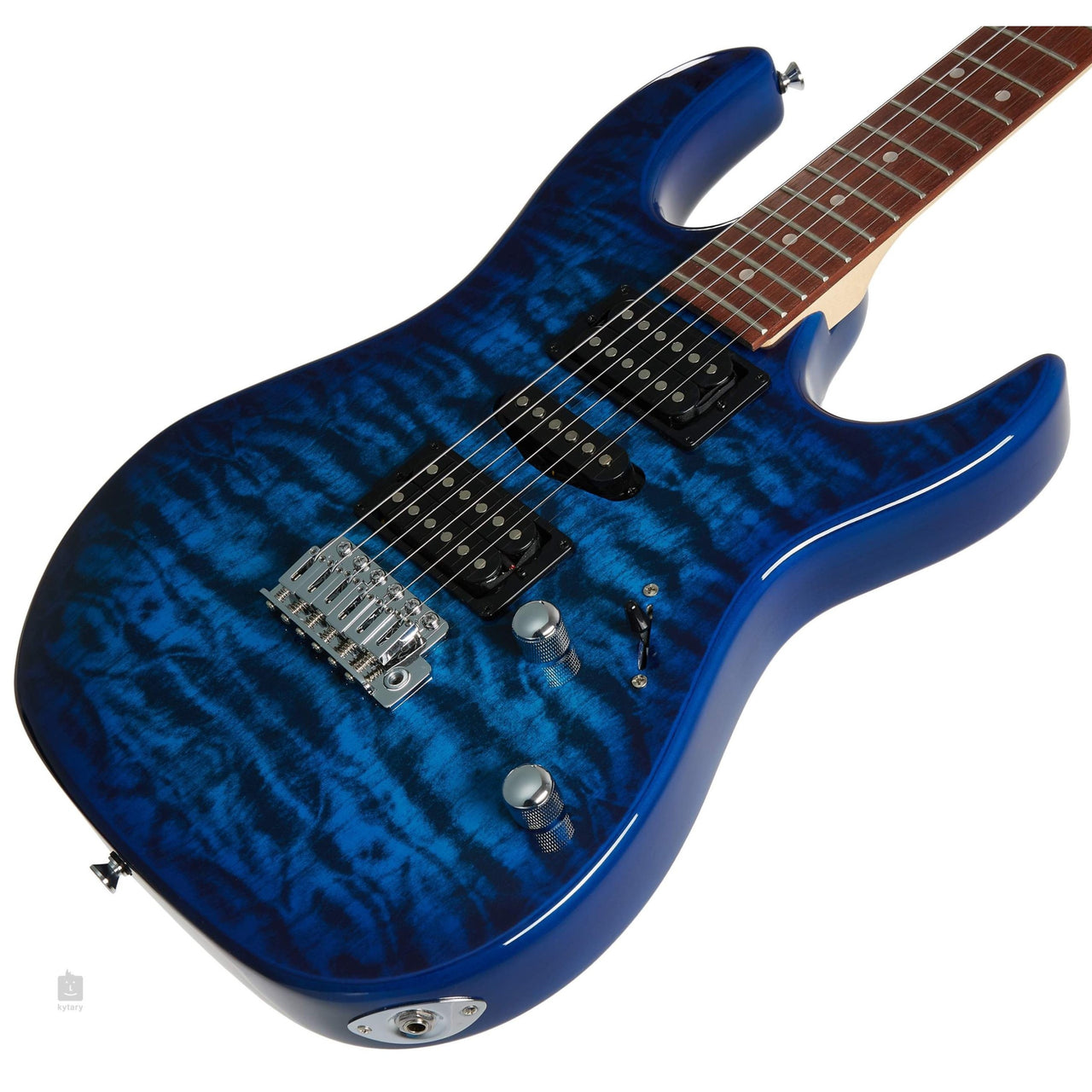 Guitarra Electrica Ibanez Rx Azul Somb. Transp. Grx70qa-Tbb