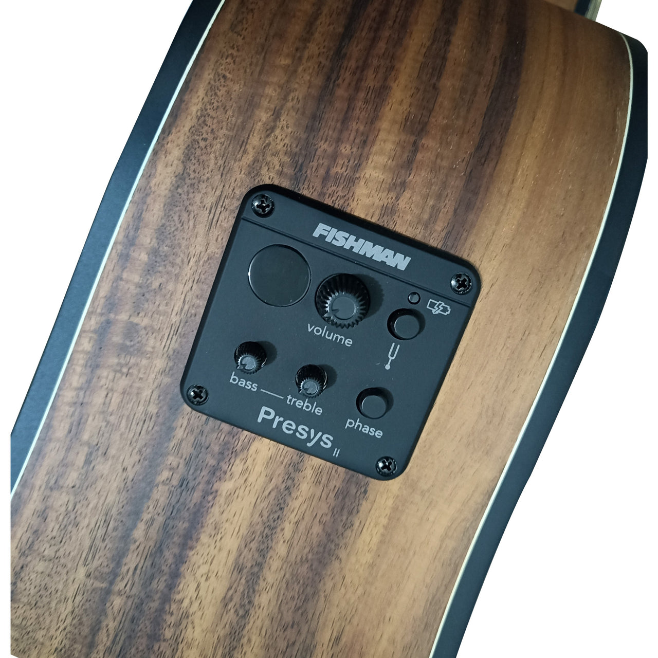 Guitarra Electroacustica Bamboo Ga-4012-koa-pro-q Con Funda 12 Cuerdas