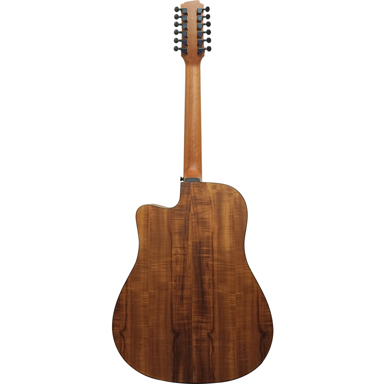 Guitarra Electroacustica Bamboo Ga-4012-koa-pro-q Con Funda 12 Cuerdas