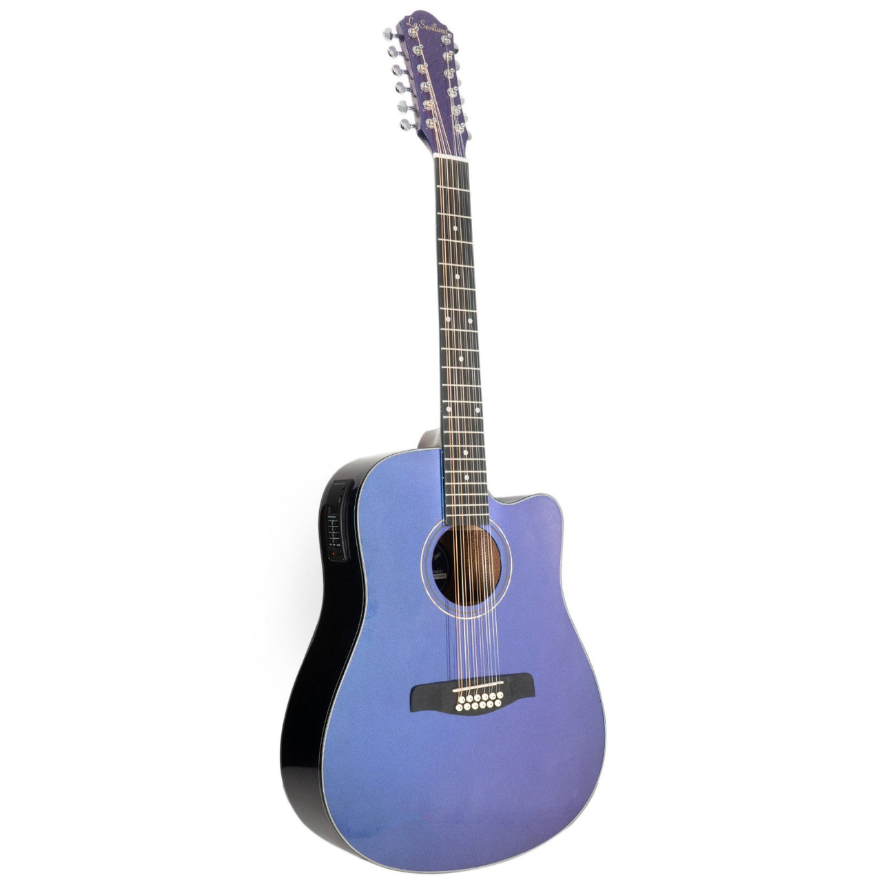 Guitarra Electroacustica La Sevillana Tx-1200ceq Cmn Texana 12 Cuerdas