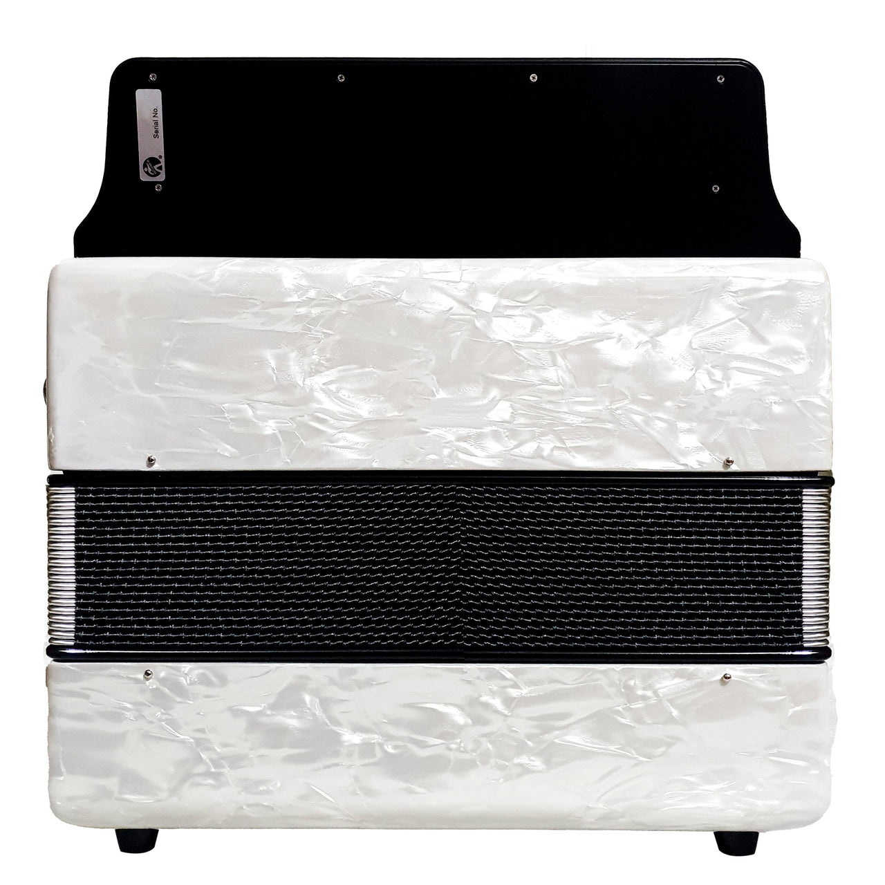 Acordeon Hohner Corona Ii A5622 31 Botones 12 Bajos Sol/do/fa Blanco