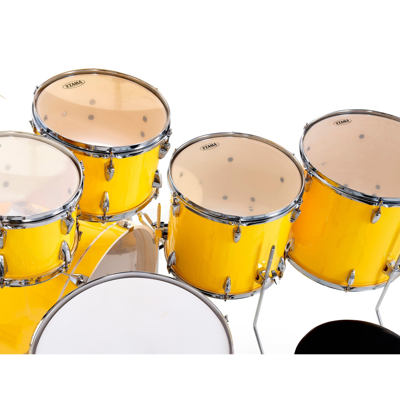 Bateria Tama Imperialstar ip62h6w-ely 6 Piezas Amarillo Con Atril Y Banco