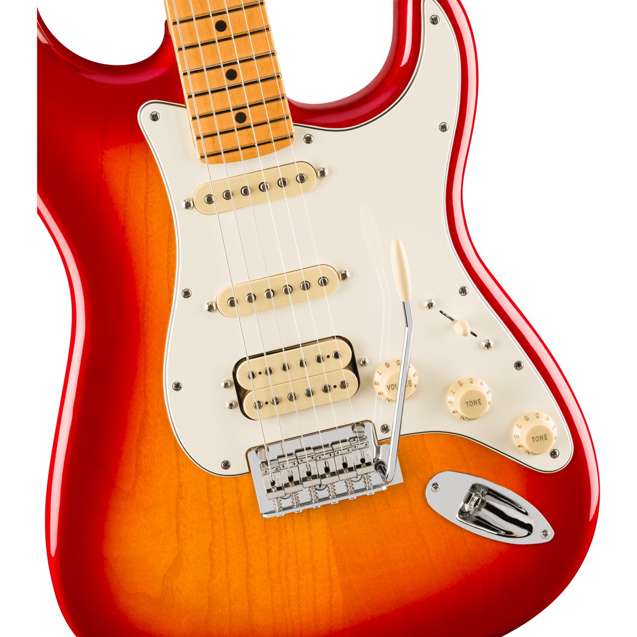 Guitarra Electrica Fender Player II Stratocaster Aged Cherry Burst HSS 0140542531