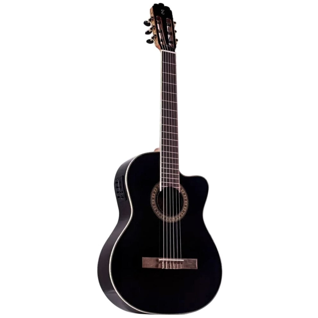 Guitarra Electroacustica Tagima ws-10-eq-bk Walnut Negro Brillante