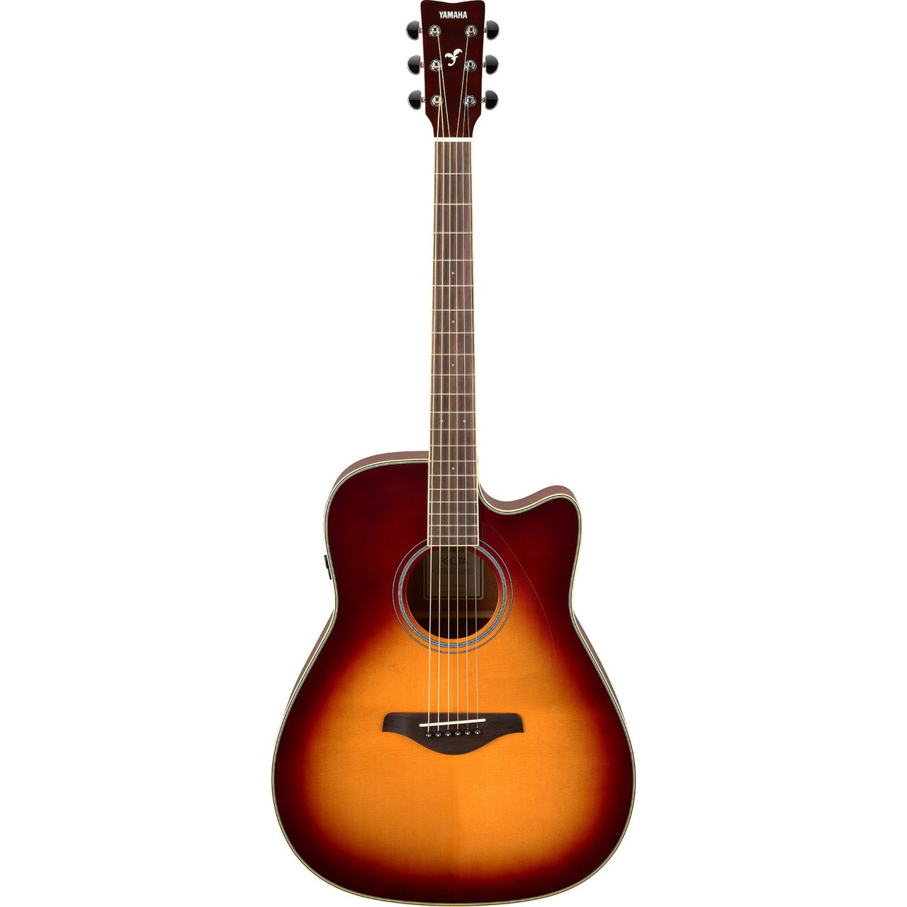 Guitarra Electroacustica Yamaha Fgc-tabs Folk Transacoustic Brown Sunburst