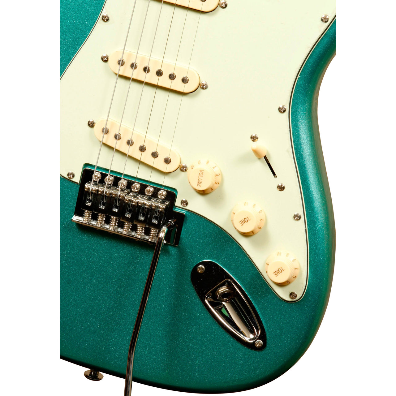 Guitarra Electrica Tagima Tg-500-msg-df-mg Verde Metalico