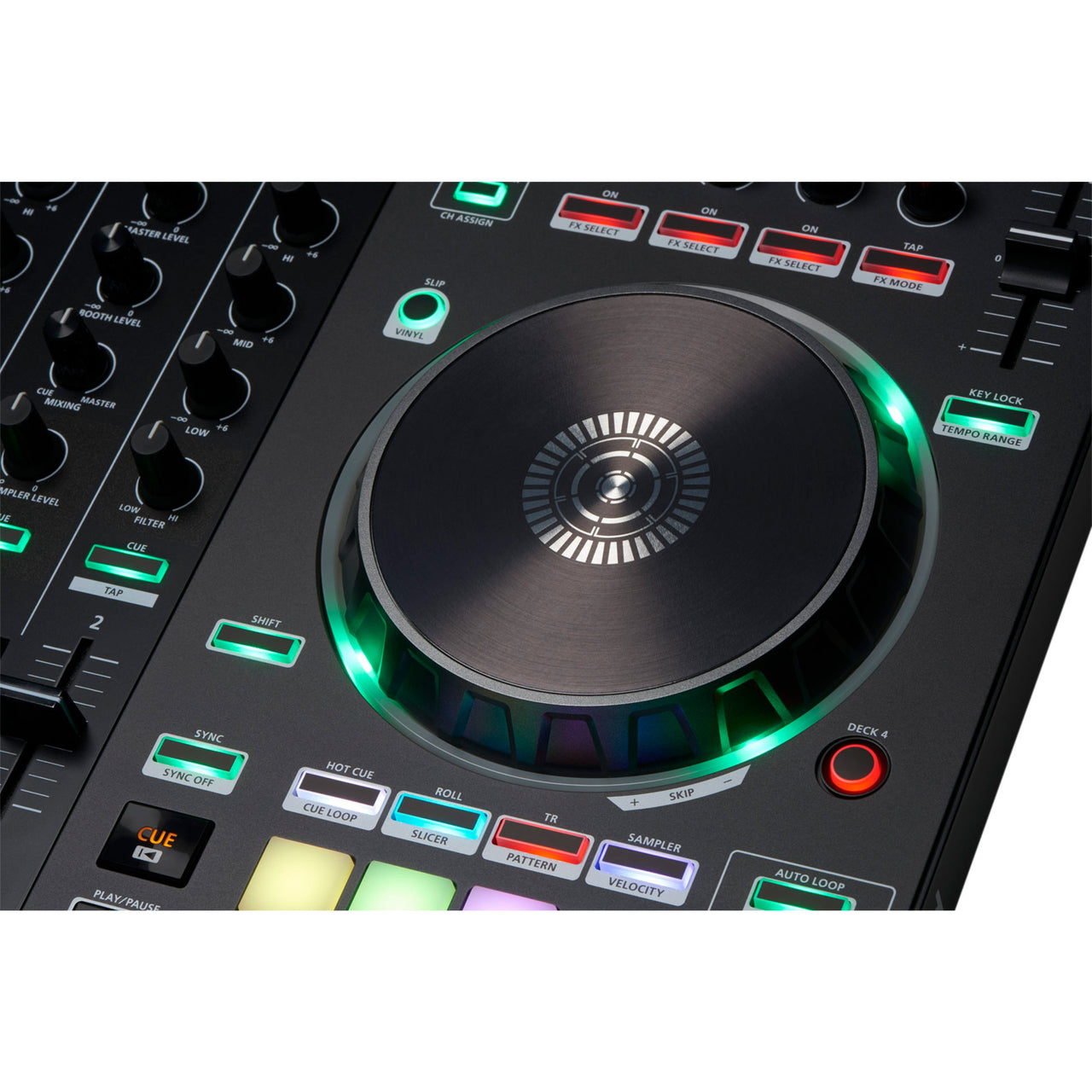 Controlador Roland Dj-505 Para Dj De Dos Canales