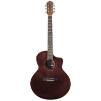 Thumbnail for Guitarra Electroacustica La Sevillana Wine Red, Ga-321ceq-wre