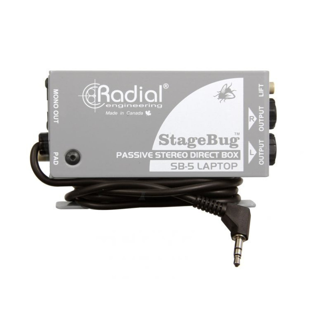 Caja Directa Radial Stagebug Sb-5 Stereo Para Pc-tablet-Teléfono