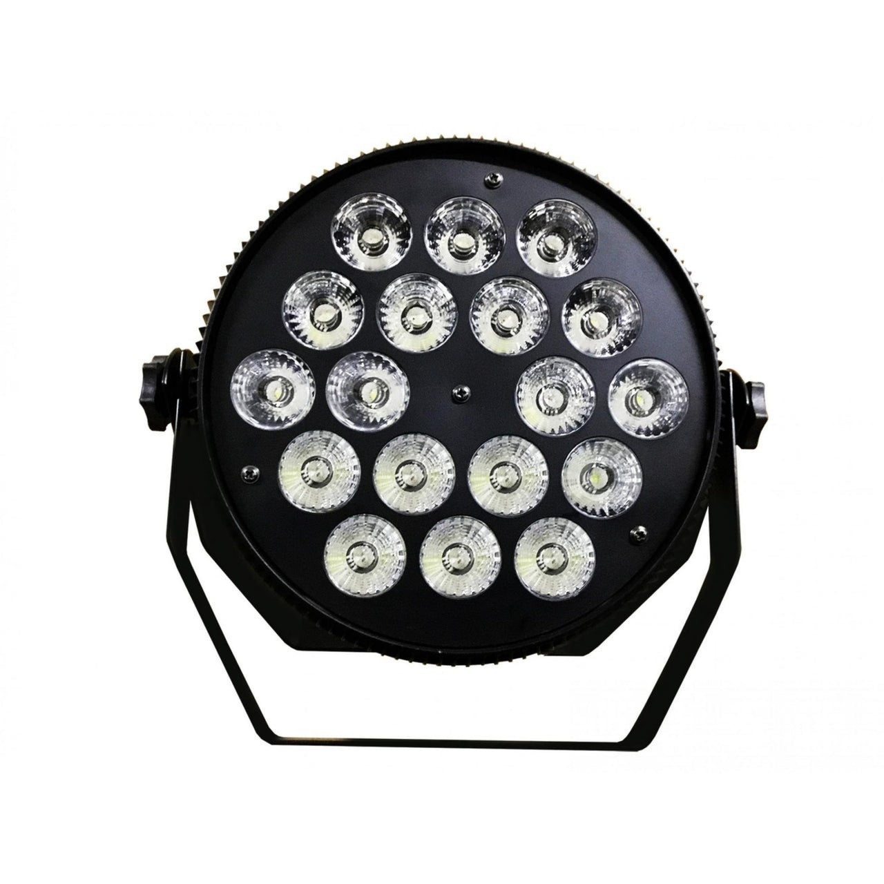 Par Led Superbright 18x10w Rgbw Interior Estuche C/8pzas, Par180 Slim