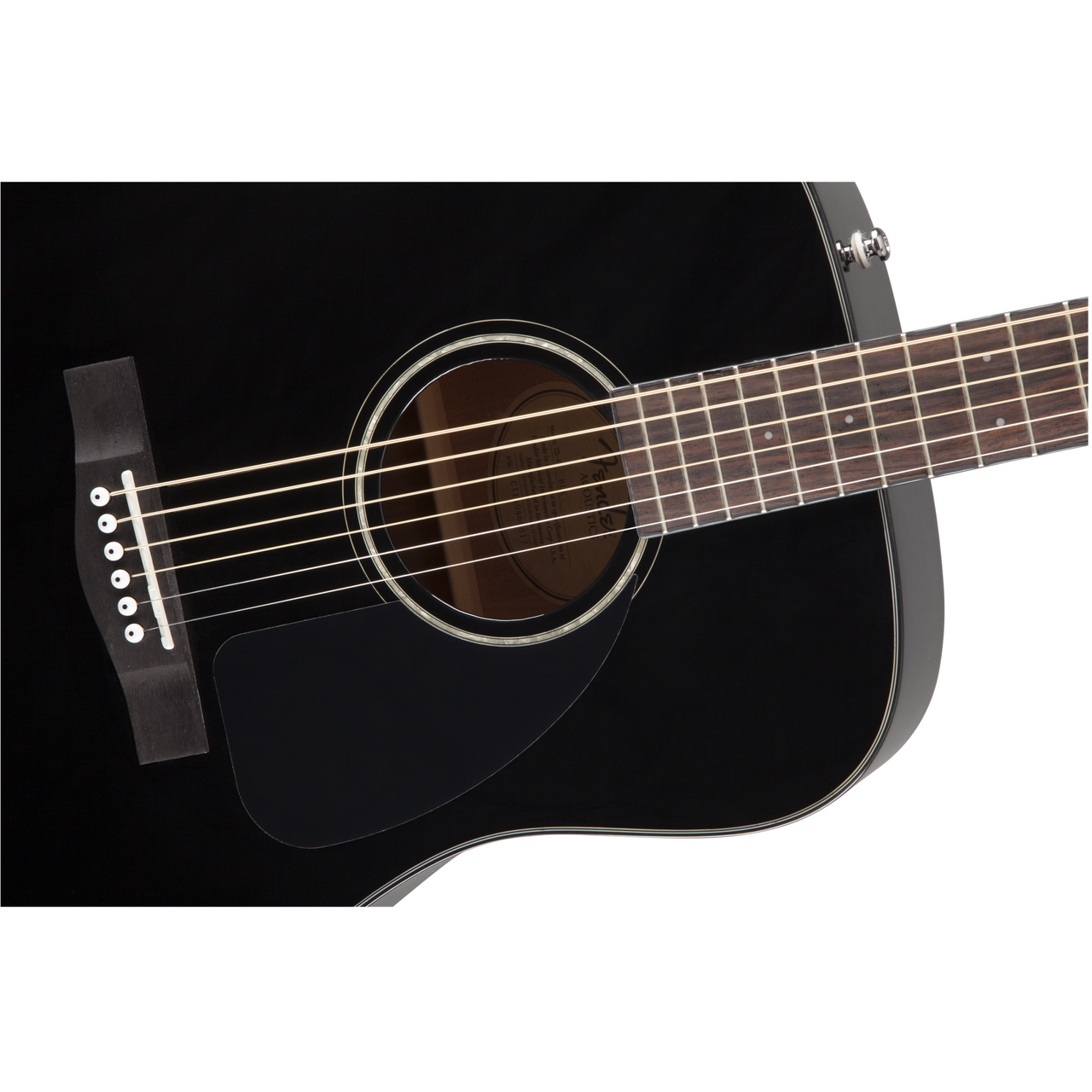 guitarra acustica fender cd-60 dread v3 c/estuche, blk wn, 0970110206