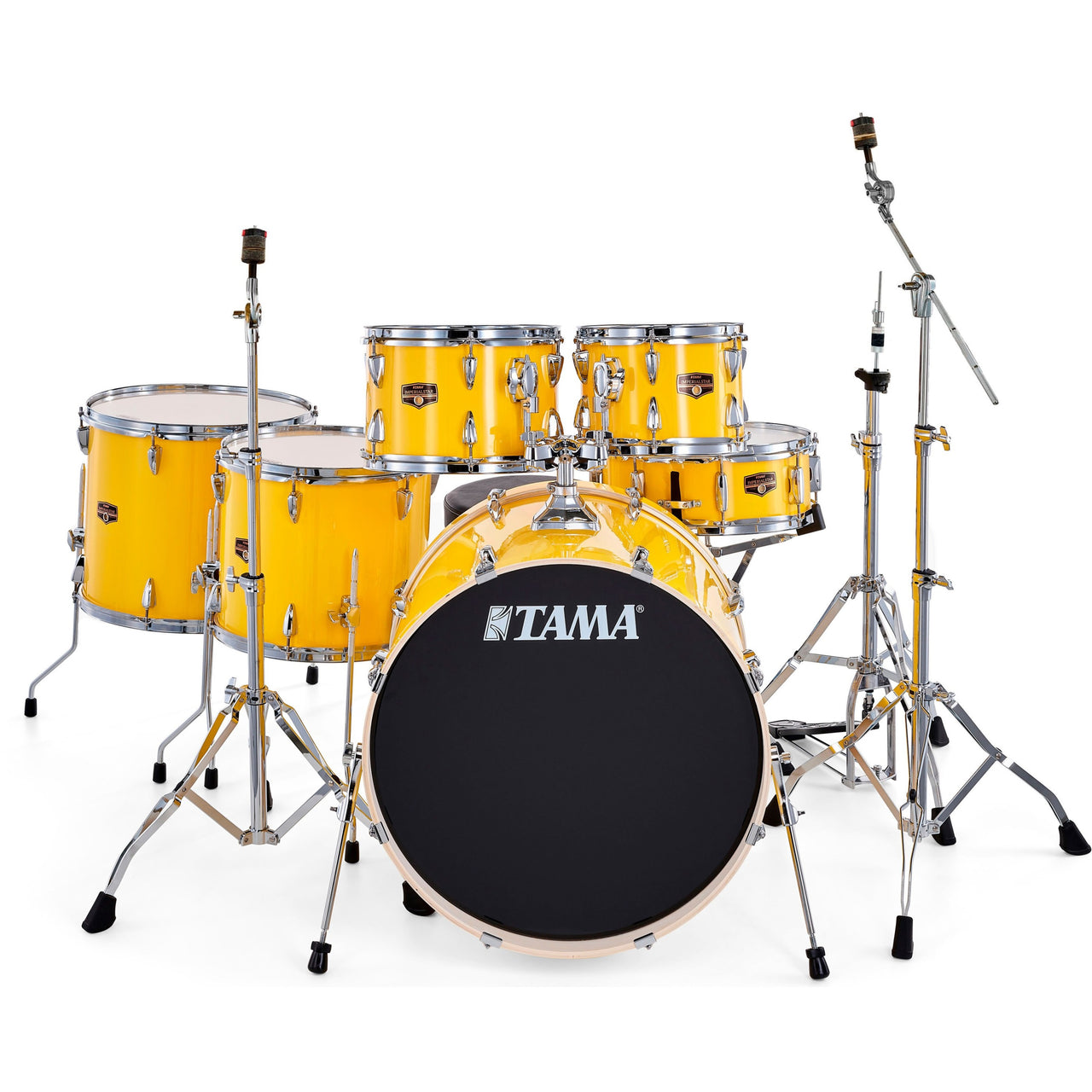 Bateria Tama Imperialstar ip62h6w-ely 6 Piezas Amarillo Con Atril Y Banco