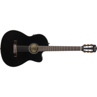 Thumbnail for Guitarra electroacustica Fender Cn-140sce Cdas. Nylon Blk W/c W/n, 0970264306