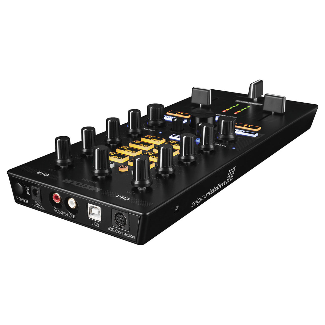 Controlador Reloop, Mixtour DJ Algoriddim elegante y potente