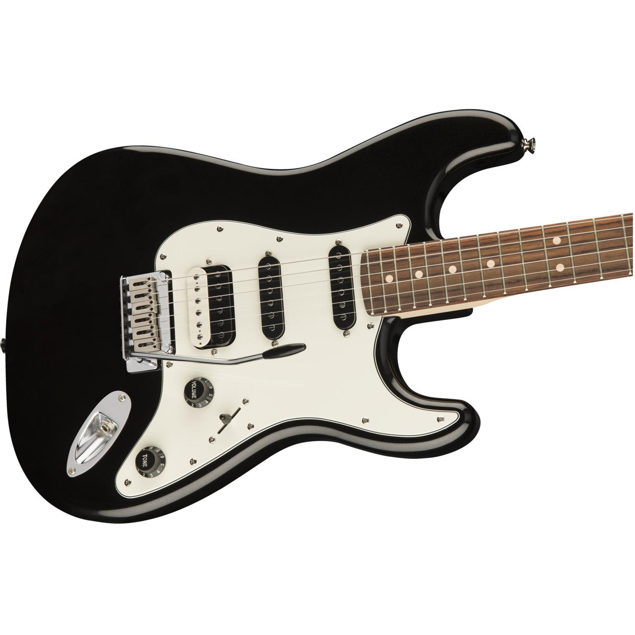 guitarra electrica fender sq cont stratocaster hss blk met 0370322565