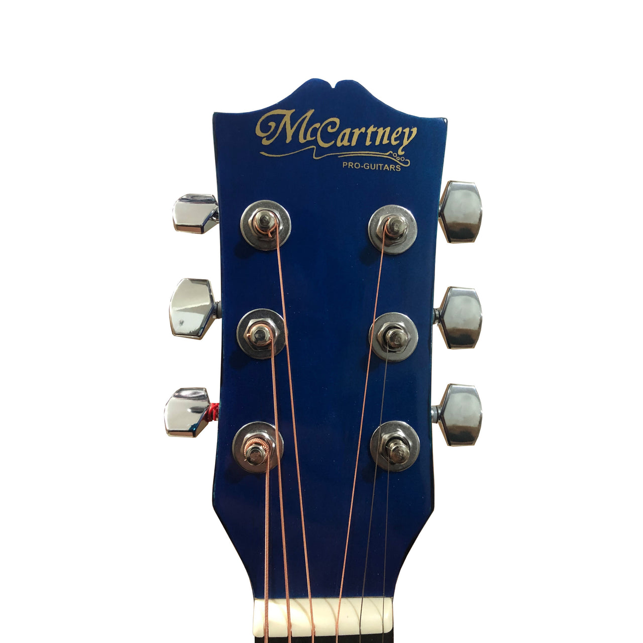 Guitarra Electroacustica Mc Cartney Cg-851-eq-bl Cuerdas De Acero Azul