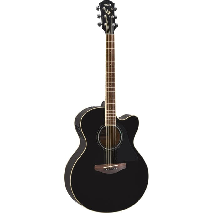 Guitarra Electroacustica Yamaha Cpx Negra, Cpx600bl