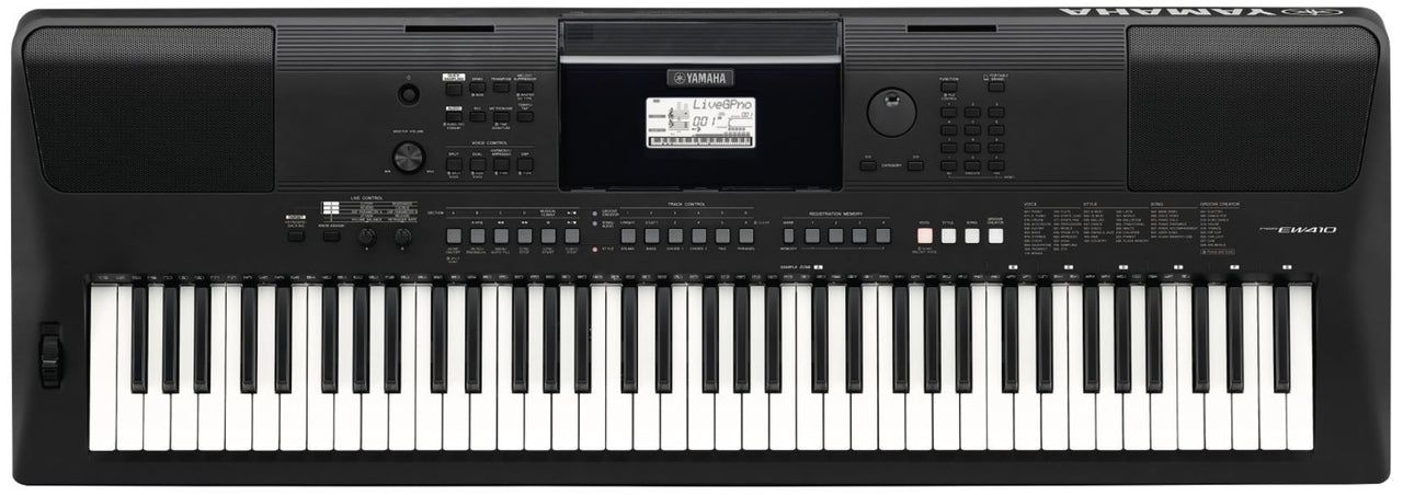 Teclado Portatil Yamaha C/Entrada Usb Y Adapt. Pa300c, Psr-Ew410spa