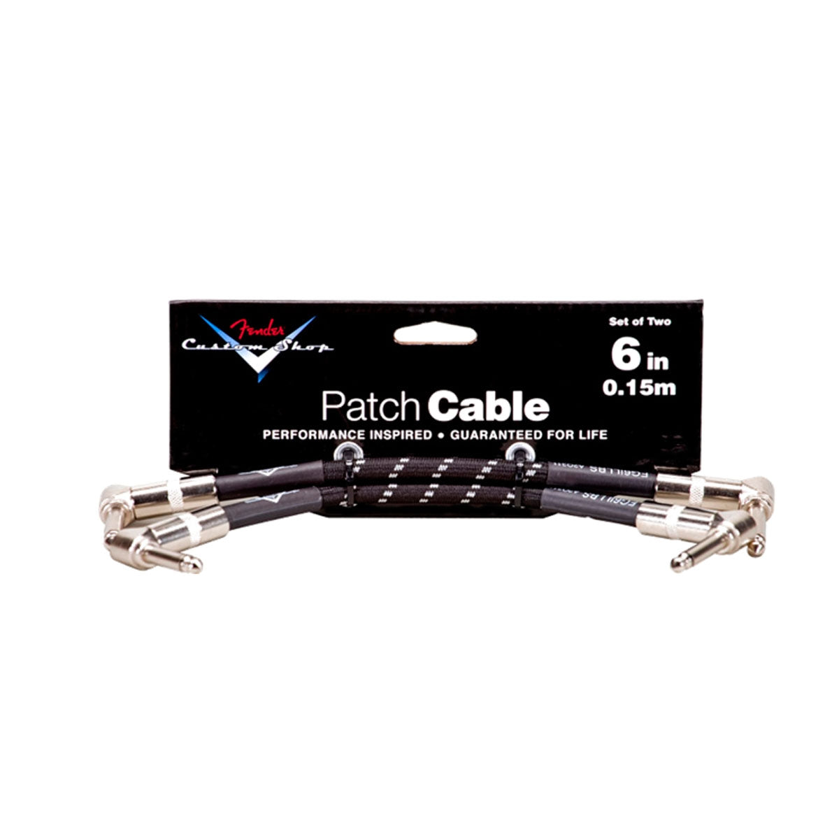 Cable Custom Shop Plug A Plug Parcheo 15cm Escuadra, 0990820041