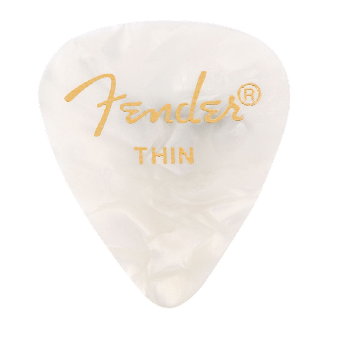 Pua Fender Pick Pack White Moto Thin (12 Pzas),  0980351705