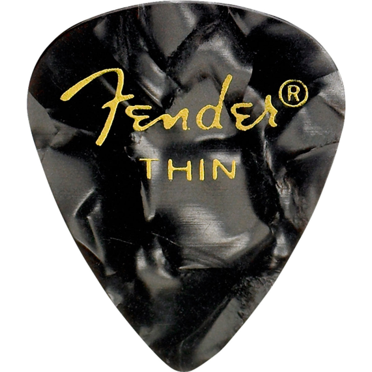 Pua Fender Pick Pack Black Moto Thin (12 Pzas), 0980351743