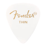 Thumbnail for Pua Fender 351 Pick Pack White Thin (12 Pzas), 0980351780