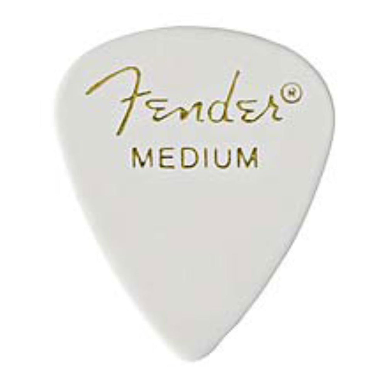 Pua Fender 351 Pick Pack, White Med (12 Pzas), 0980351880