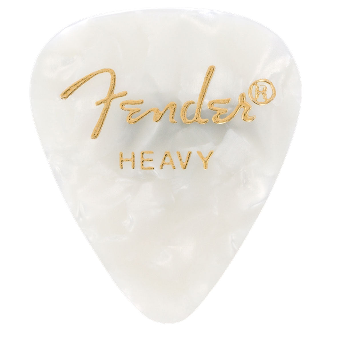 Pua Fender Pick Pack White Moto Hvy (12 Pzas), 0980351905