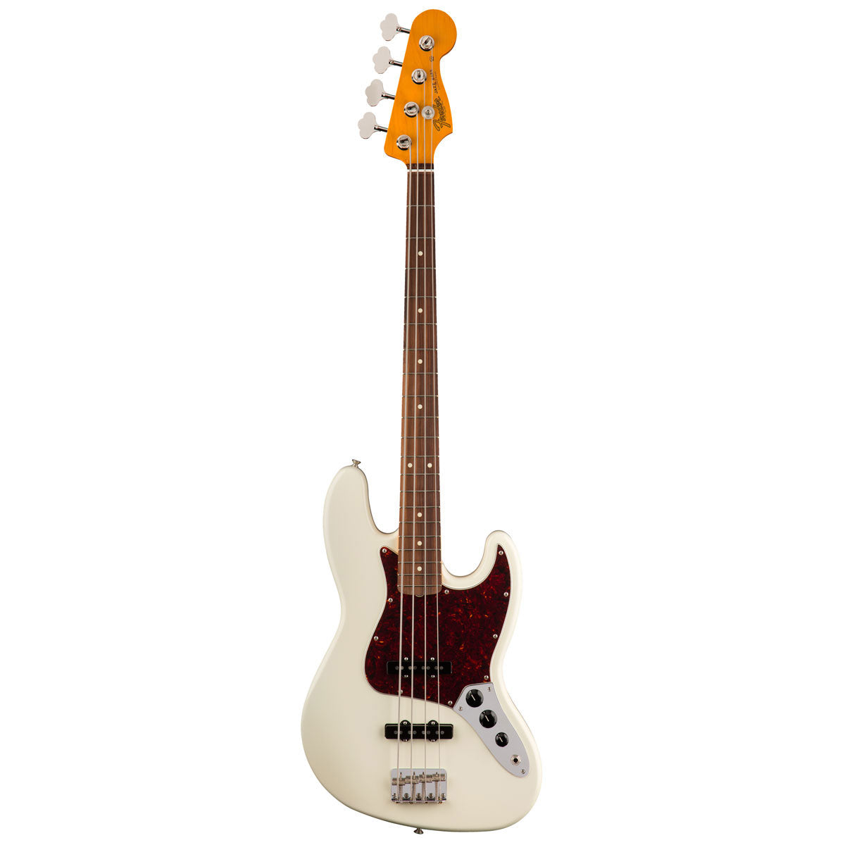 Bajo Electrico Fender Mx 60s Jazz Bass Lacquer Pau ferro Olympic white 0140193705