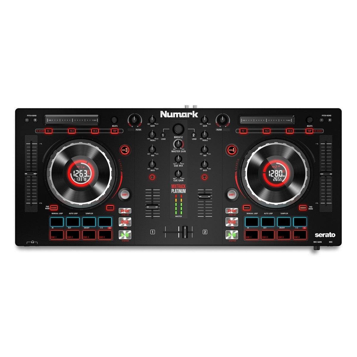 Controlador Numark De Dj 2 Canales, Mixtrack Platinum