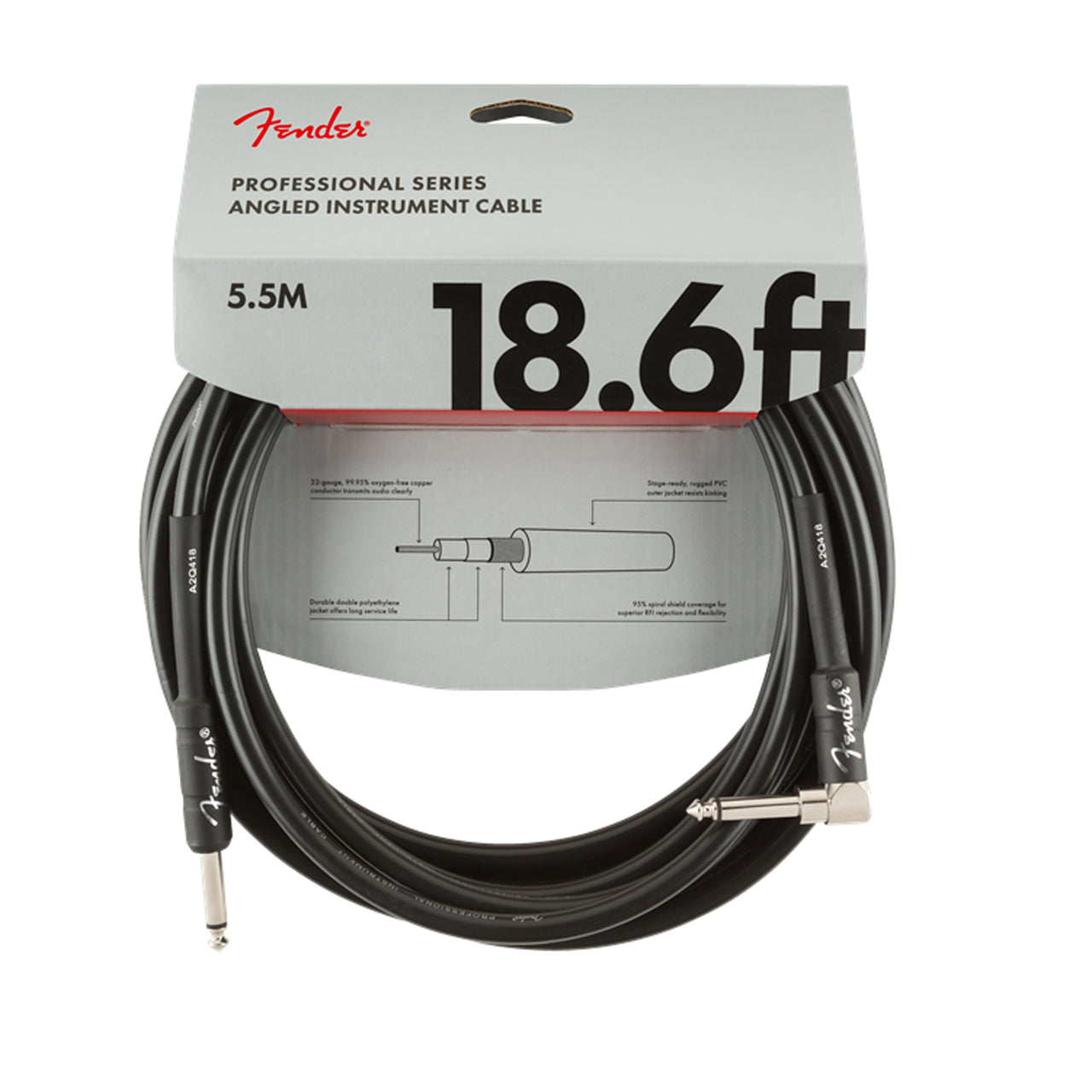 Cable Fender Para Instrumento 5.5 Metros 0990820019