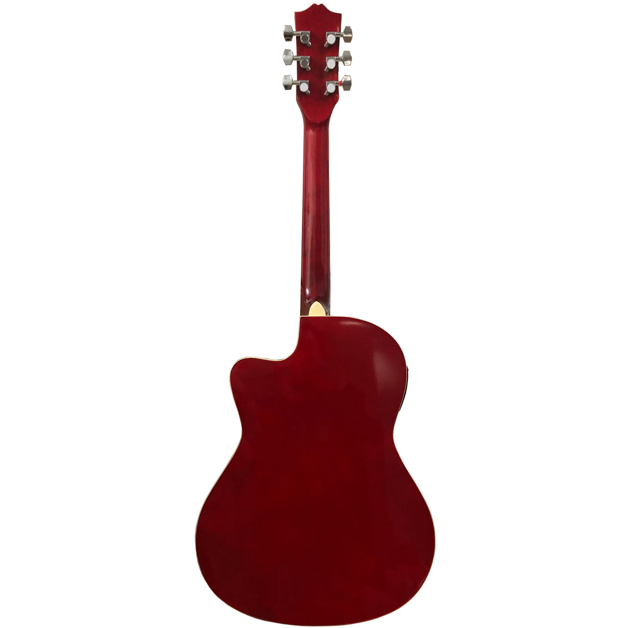 Guitarra Electroacustica Mc Cartney Cg-851-eq-rd Cuerdas De Acero Rojo