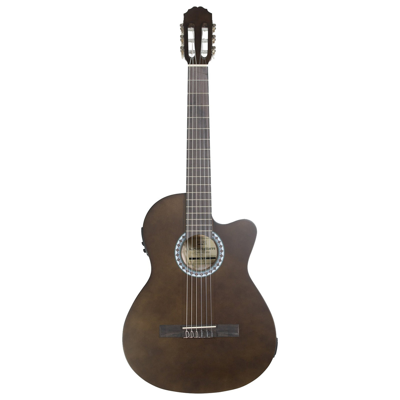 Guitarra Electroacustica Gewa Ps510190 Nogal Slim Con Resaque 4/4