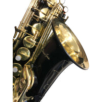 Thumbnail for Sax Alto Silvertone Slsx020 Negro Llaves Y Pabellon Dorado