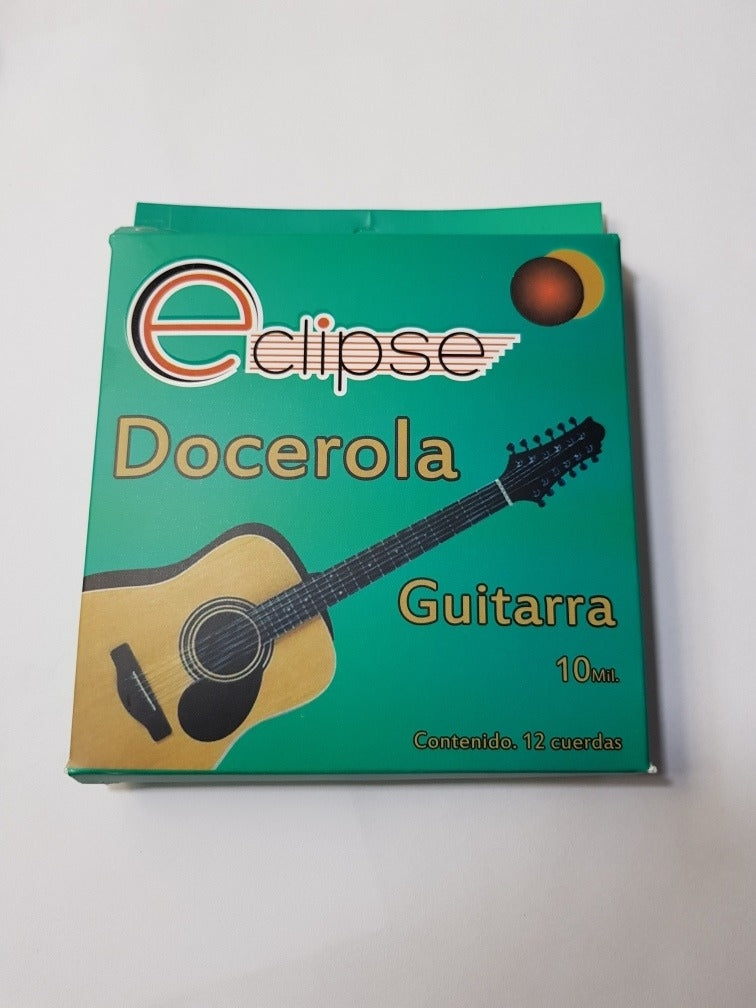 Encordadura Eclipse P/Guitarra 12 Cdas. Bronce, Gd-Pd